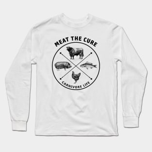 Meat the Cure Carnivore Life Long Sleeve T-Shirt